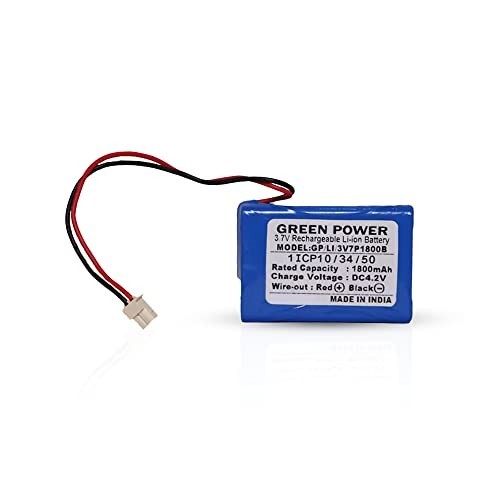 Green Power® 3.7V, 1800 mAh Li-ion Prismatic Battery | Lithium ion Prismatic Battery for POS Terminals & VTS Tracker (3.7v 1800mAh)