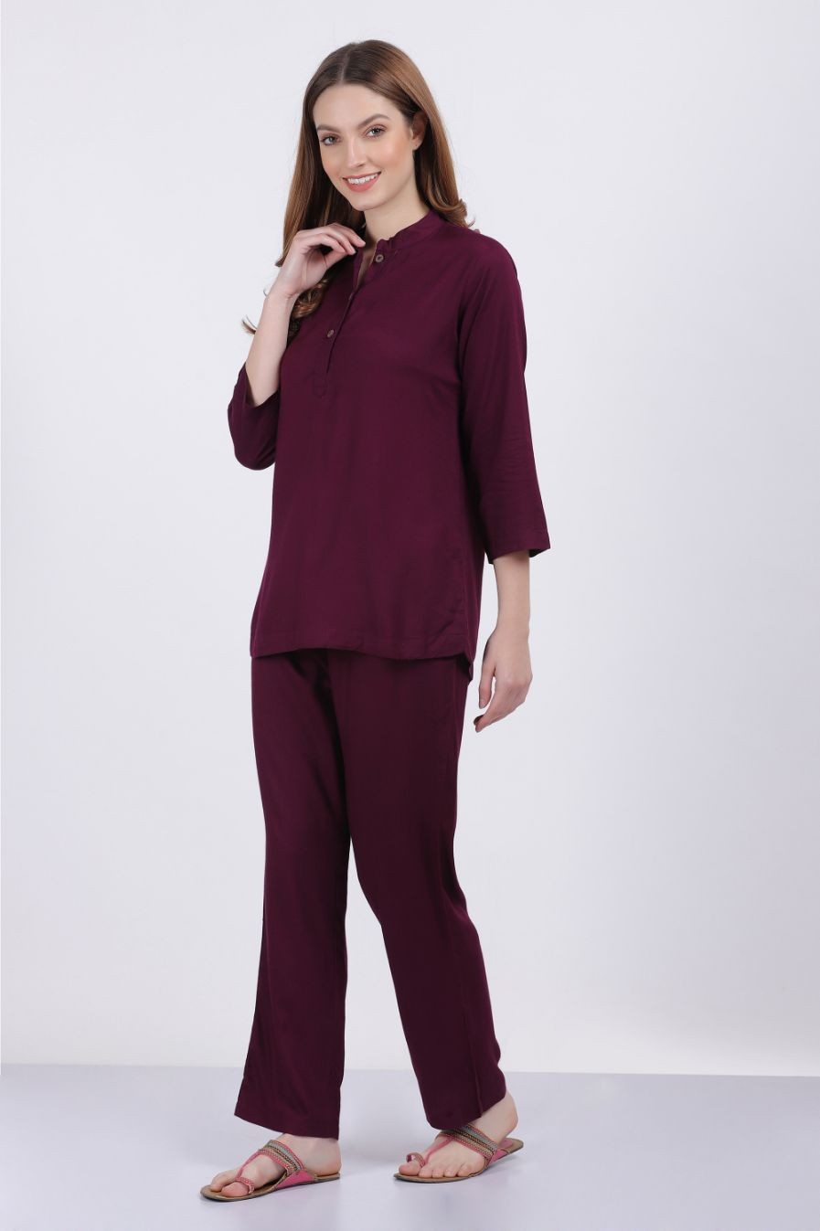 HUM ORGANIC COTTON LOUNGE WEAR FALSA COLOR