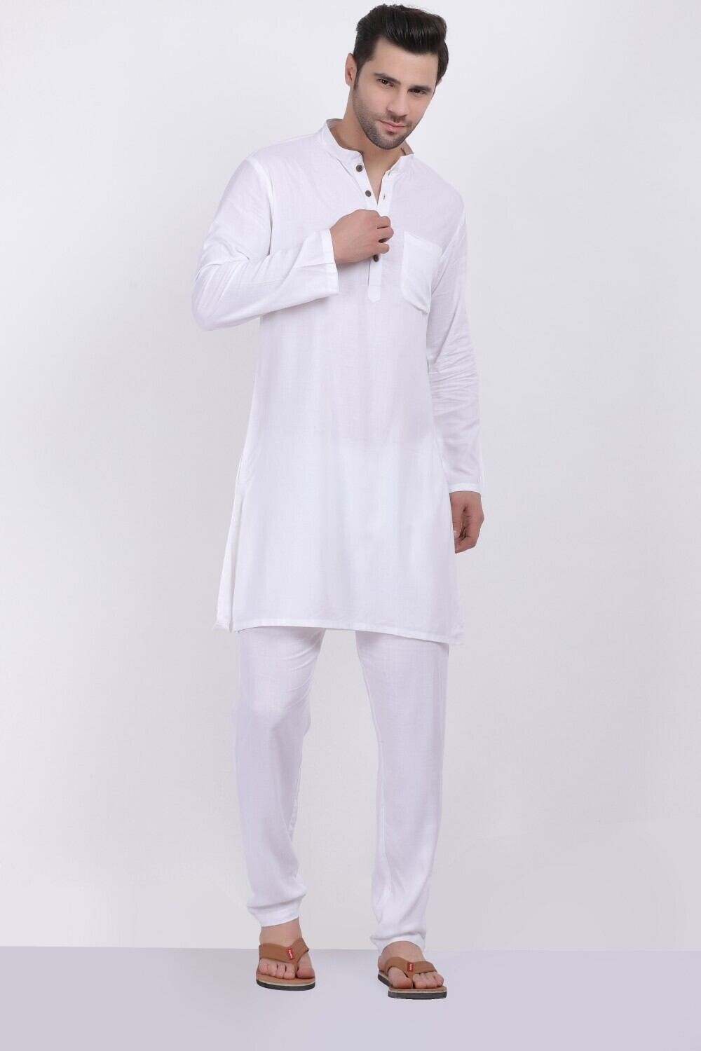 TUM ORGANIC COTTON LOUNGE WEAR WHITE COLOR