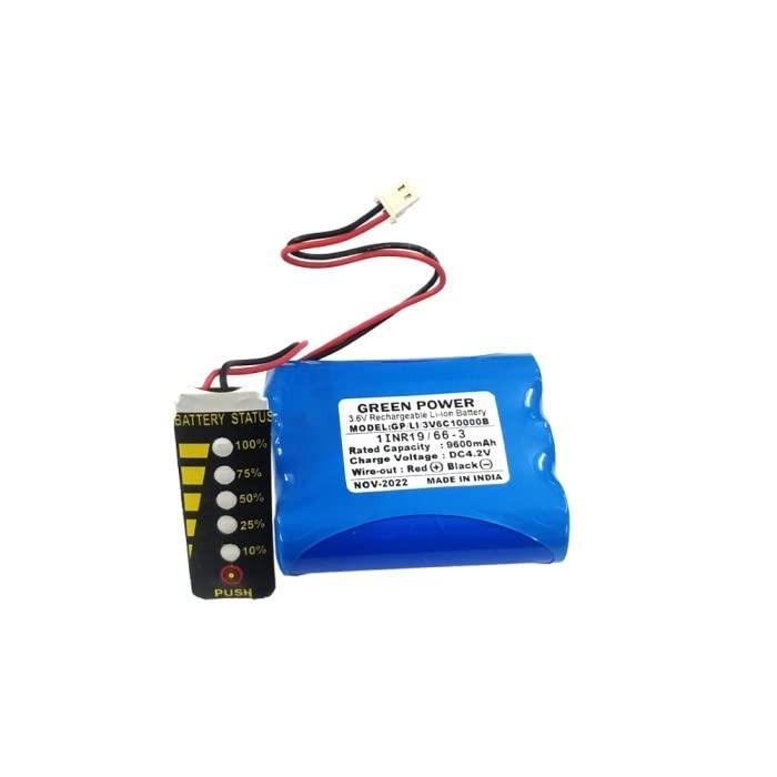 Green Power® 3.6v, 9600mAh Li-ion Battery| Lithium ion Battery (3.6v, 9600mAh)