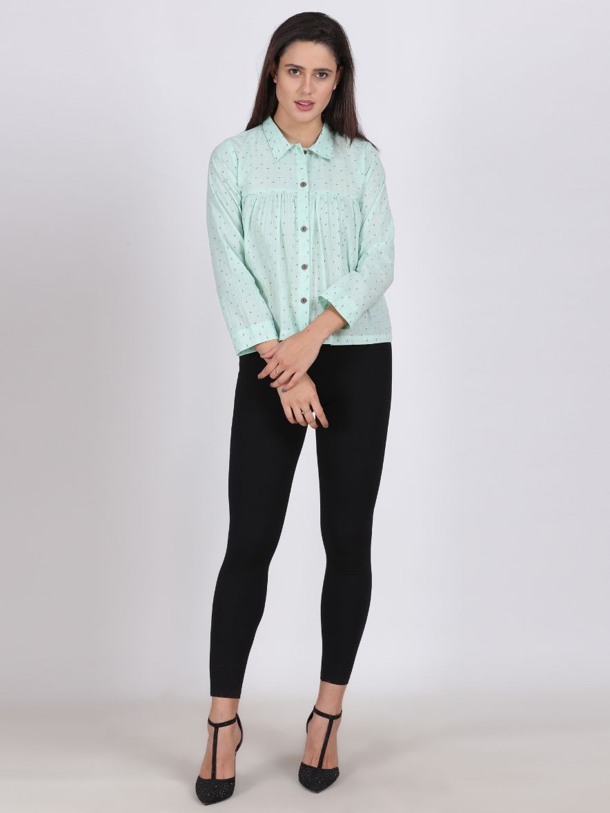 JULIE ORGANIC COTTON TOP PARIS WHITE COLOR